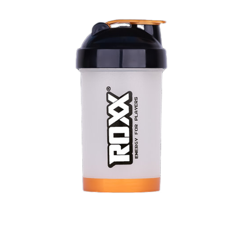 Coqueteleira Roxx (500ml) - Transparente Tampa Preta