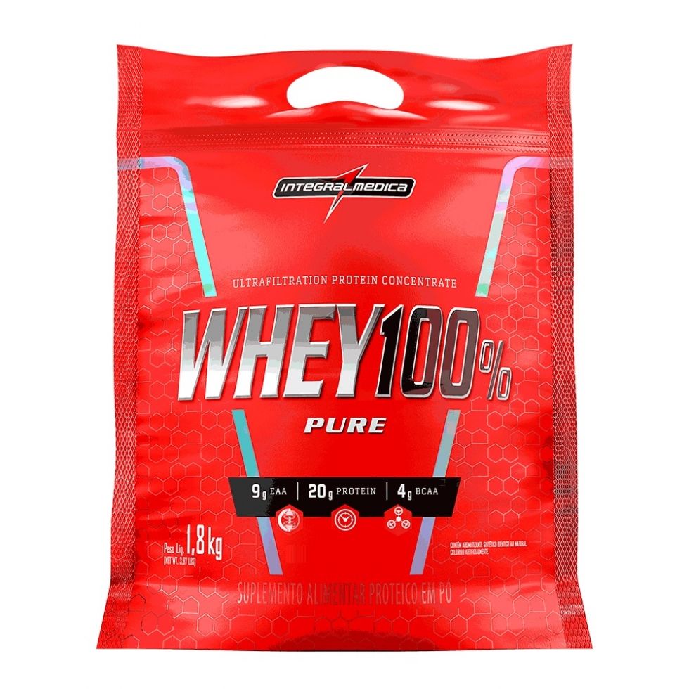 Whey 100% Pure Refil (1,8kg) - Baunilha