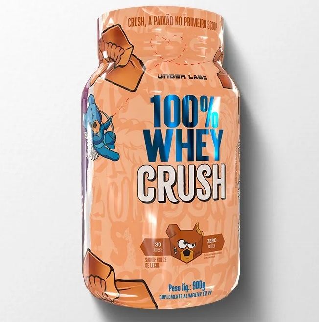 100% Whey Crush (900g) - Dulce de Leche