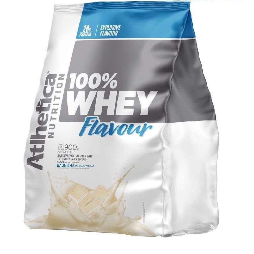 100% Whey Flavour Refil (900g) - Baunilha