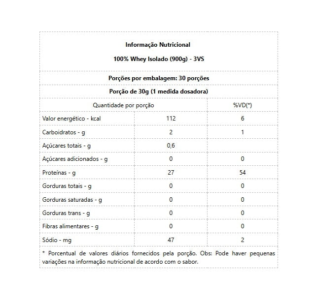 Whey Isolated (900g) - Natural