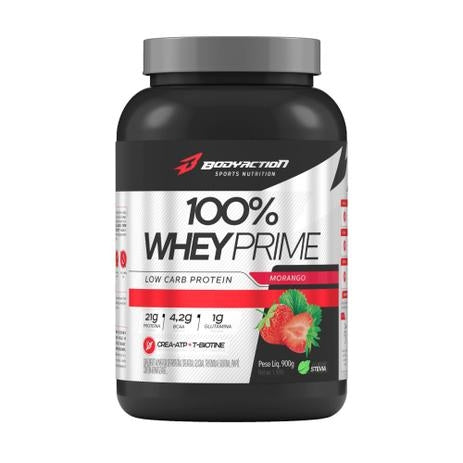 100% Whey Prime (900g) - Morango