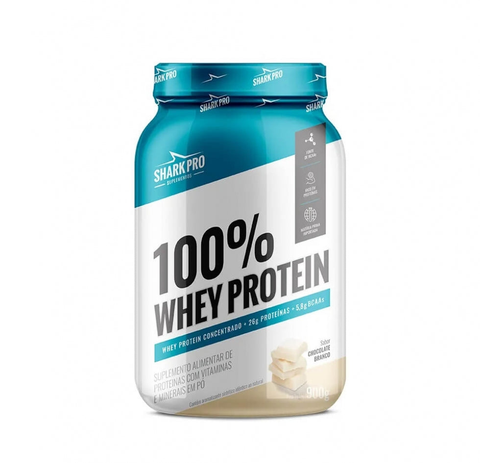 100% Whey Protein (900g) - Chocolate Branco
