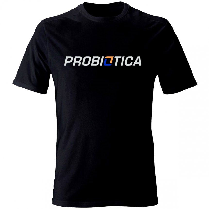 Camiseta Preta Probiótica - G