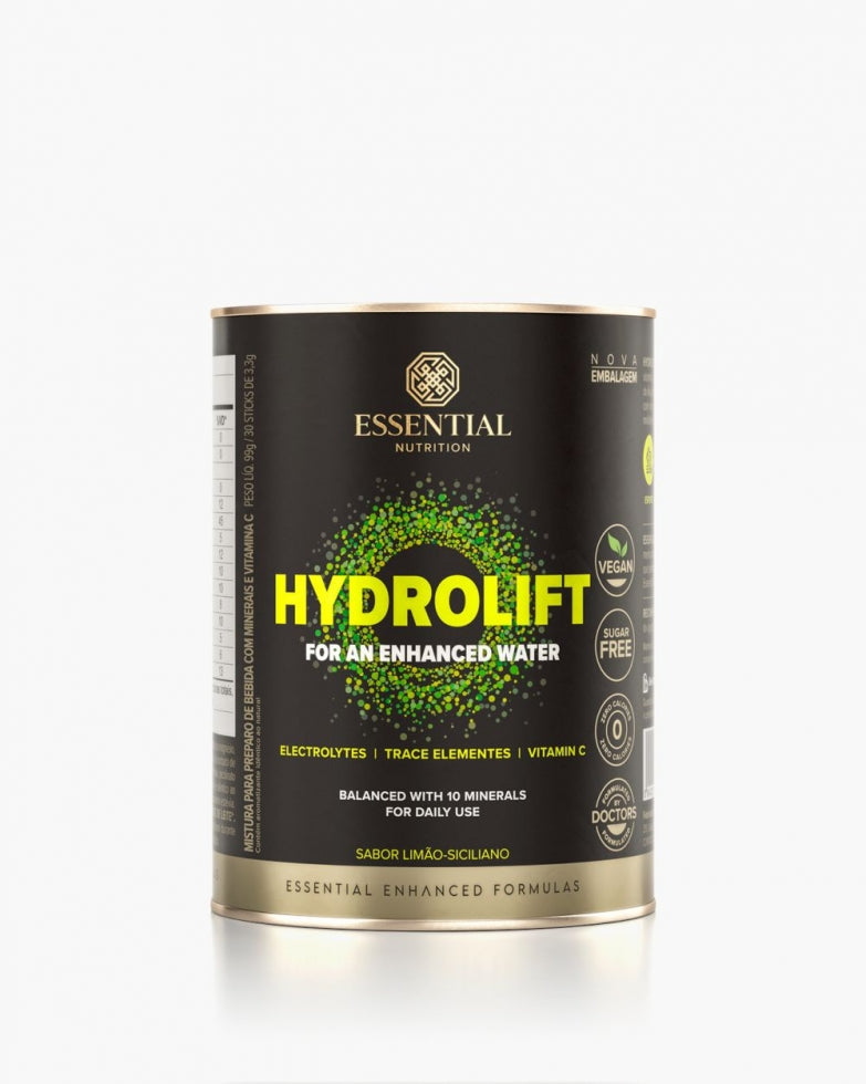 Hydrolift Electrolytes (99g - 30 Sticks de 3,3g) - Limão Siciliano