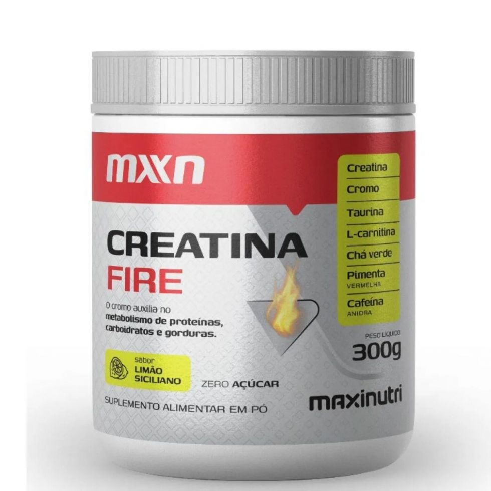 Creatina Fire (300g) - Limão Siciliano