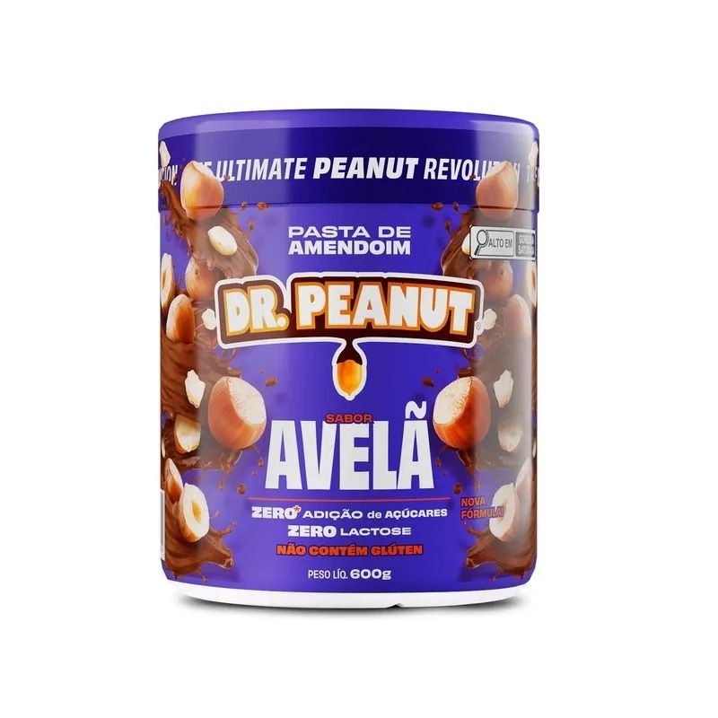 Pasta de Amendoim (600g) - Avelã