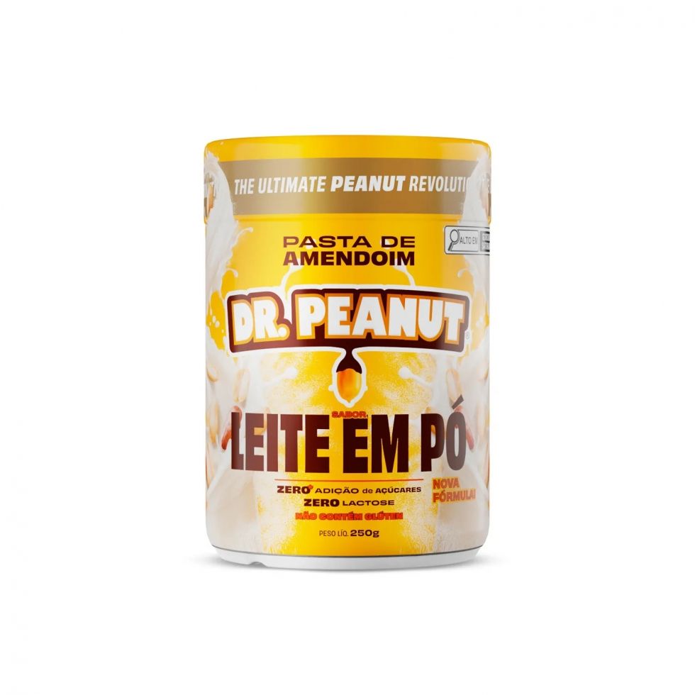 Pasta de Amendoim (250g) - Leite em Pó