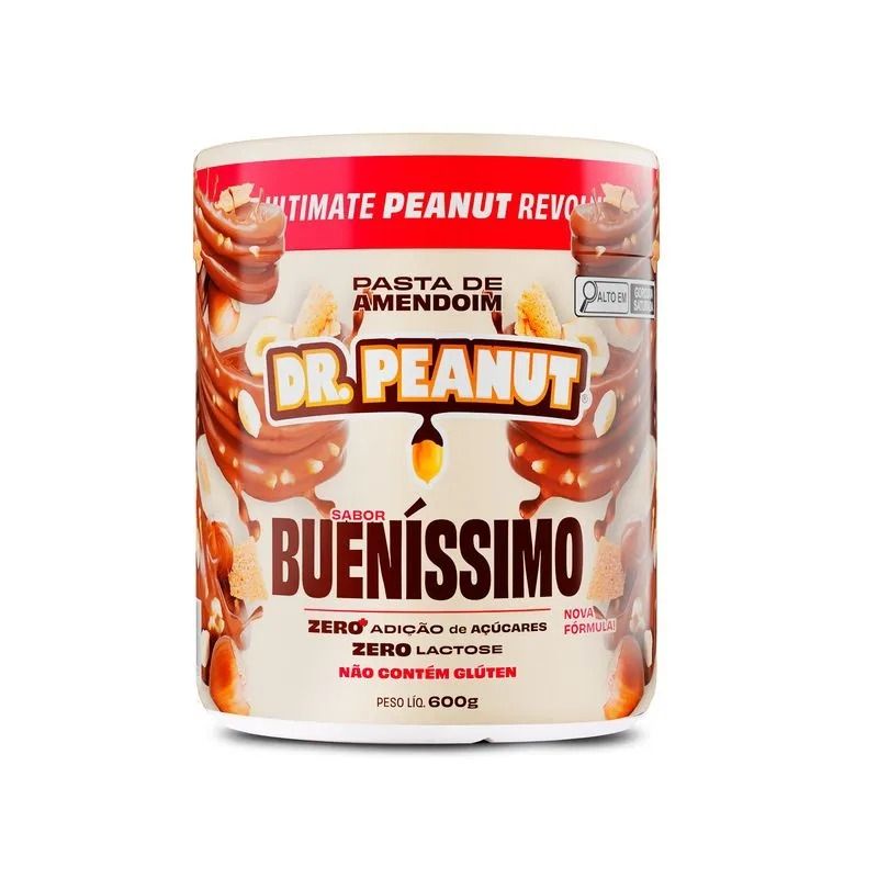 Pasta de Amendoim (600g) - Bueníssimo
