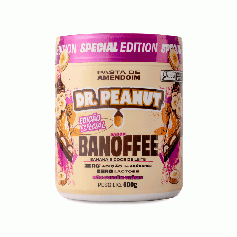 Pasta de Amendoim (600g) - Banoffee