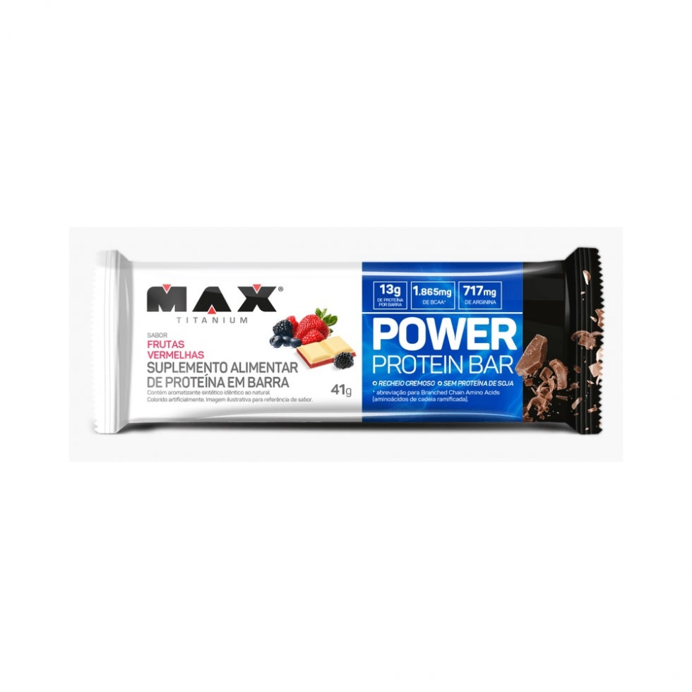 Power Protein Bar (41g) - Frutas Vermelhas