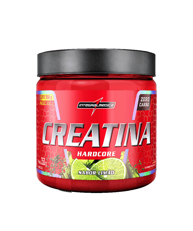 Creatina Hardcore (350g) - Limão
