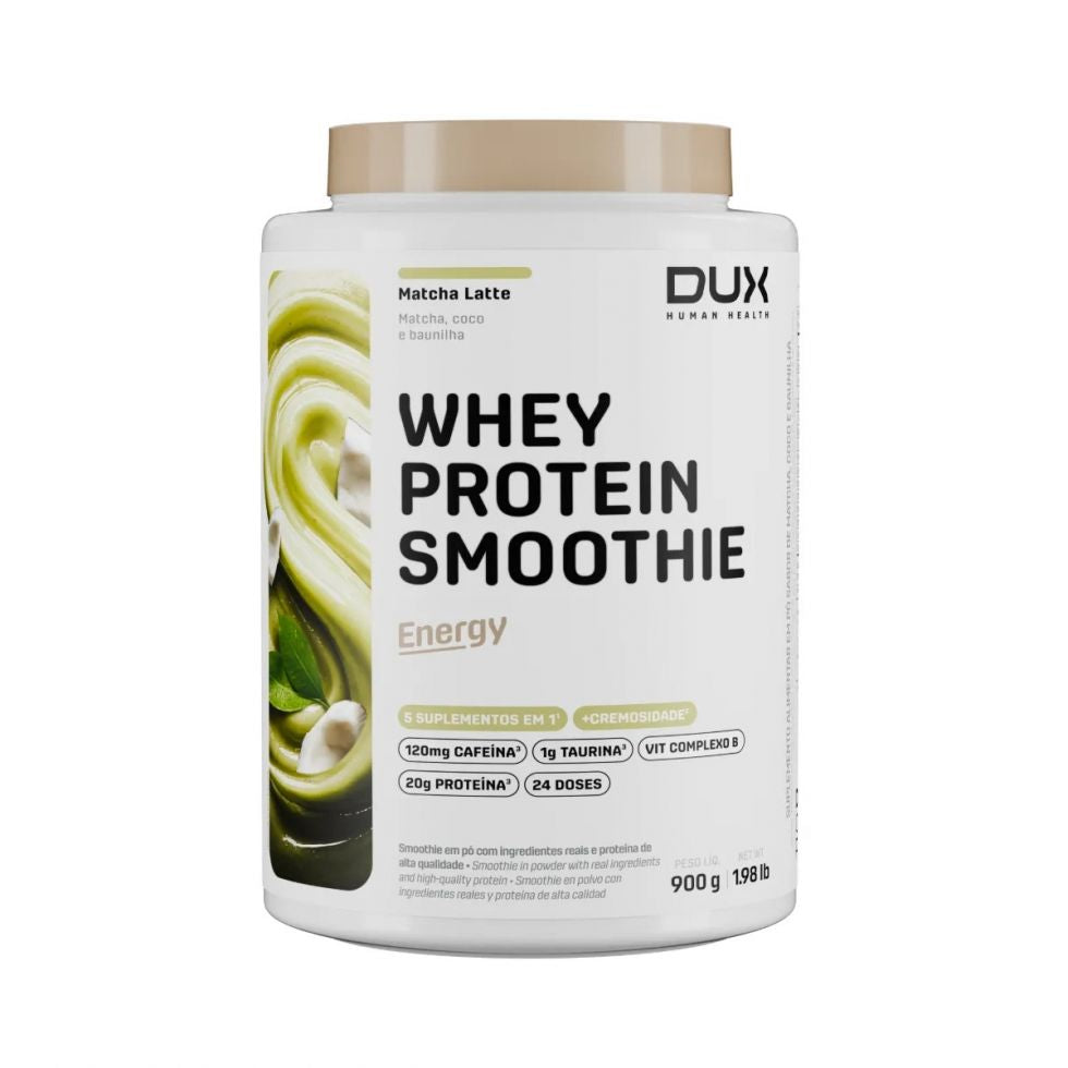 Whey Protein Smoothie Energy (900g) - Matcha Latte