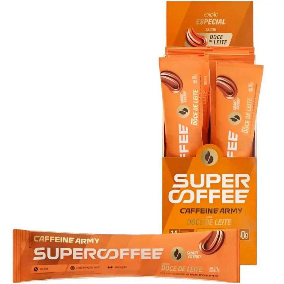 SuperCoffee 3.0 To Go Display (14 sachês de 10g) - Doce de Leite