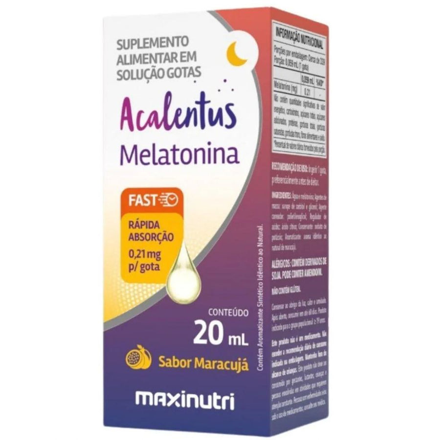 Acalentus Melatonina (20ml) - Maracujá