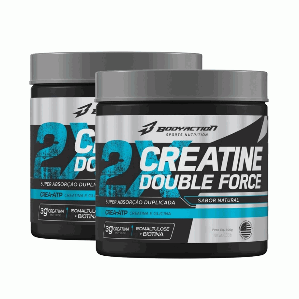 Creatine Double Force (300g) - 2 unidades
