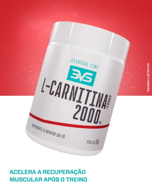 L-Carnitina 2000 + Cromo (90g)