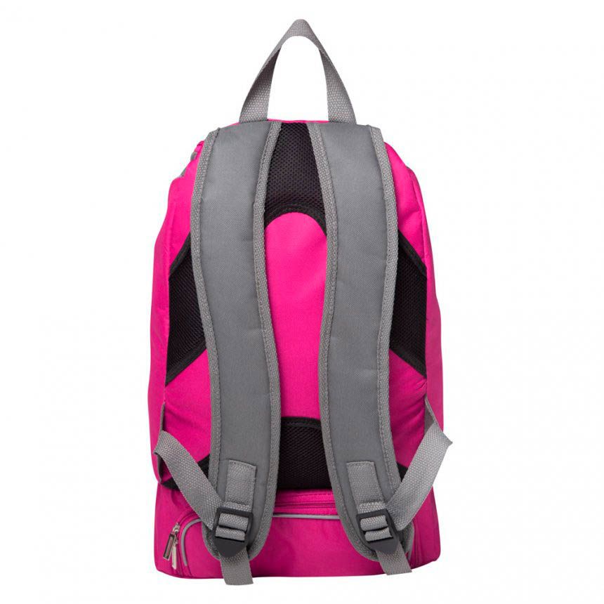 Mochila Térmica 4 Potes - Rosa com Cinza Sport