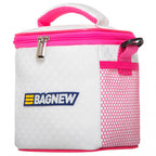 Bolsa Térmica 2 Potes - Branca com Rosa Style Fashion - Padrão: Único