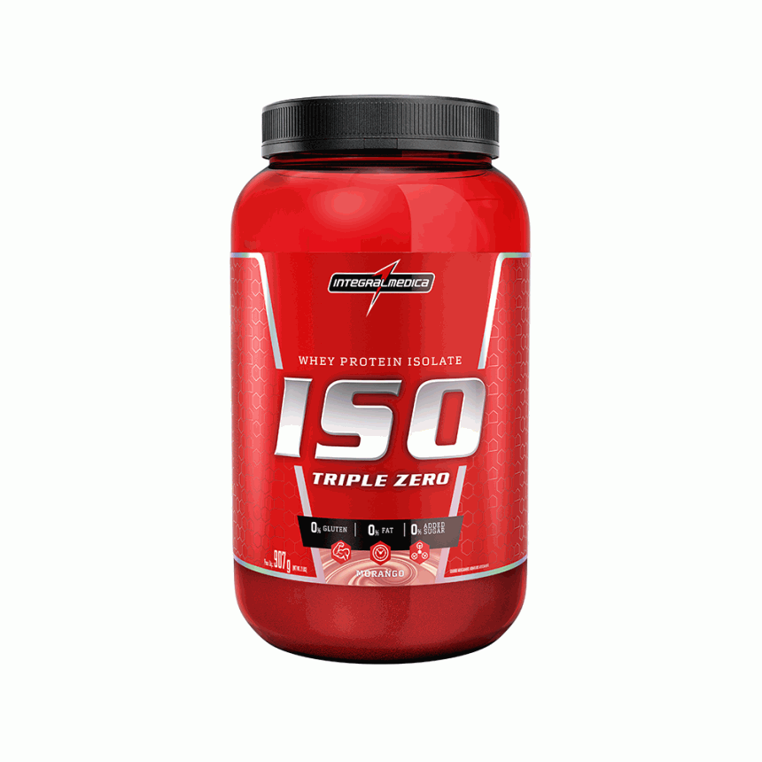 Iso Triple Zero (900g) - Morango