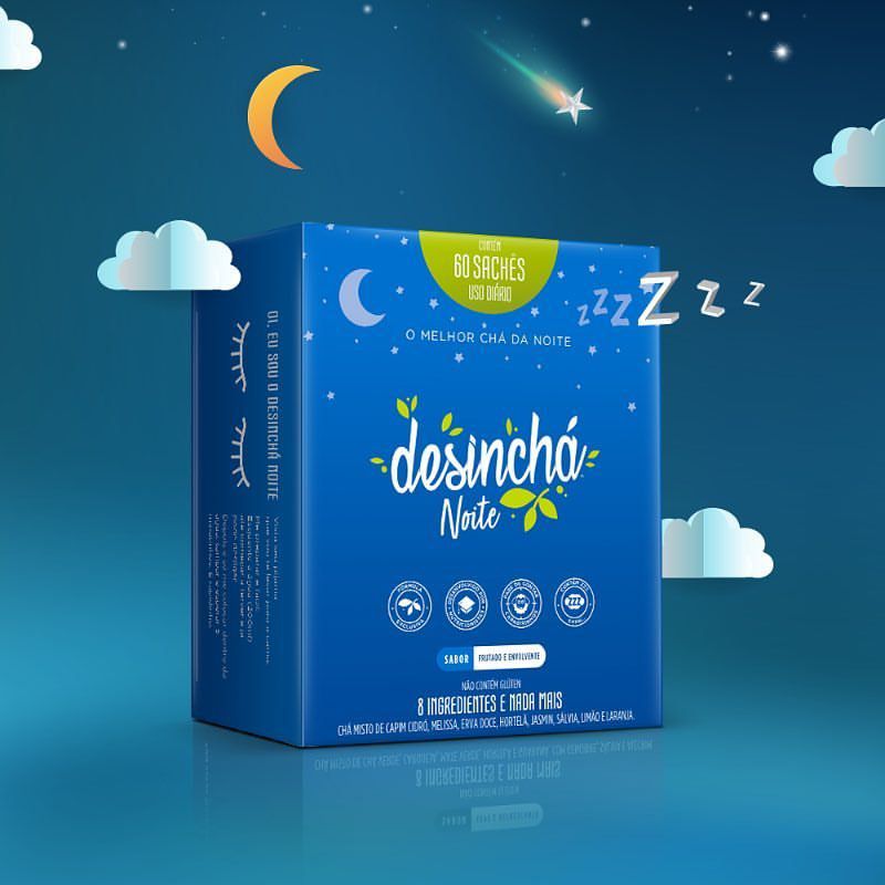Desinchá Noite (60 sachês)