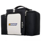 Bolsa Térmica 4 Potes - Preta com Branco Fashion