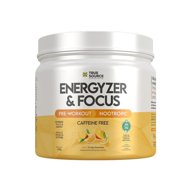 Energyzer & Focus (450g) - Sem Cafeina - Frutas Amarelas