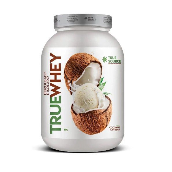 True Whey (837g) - Hidrolisado e Isolado - Coconut Icecream