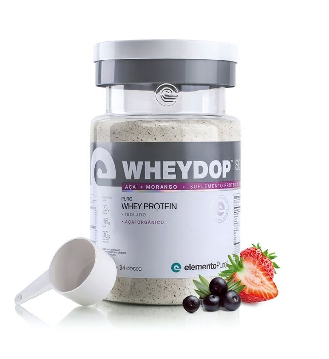 WheyDop ISO (900g) - Açaí c/ Morango