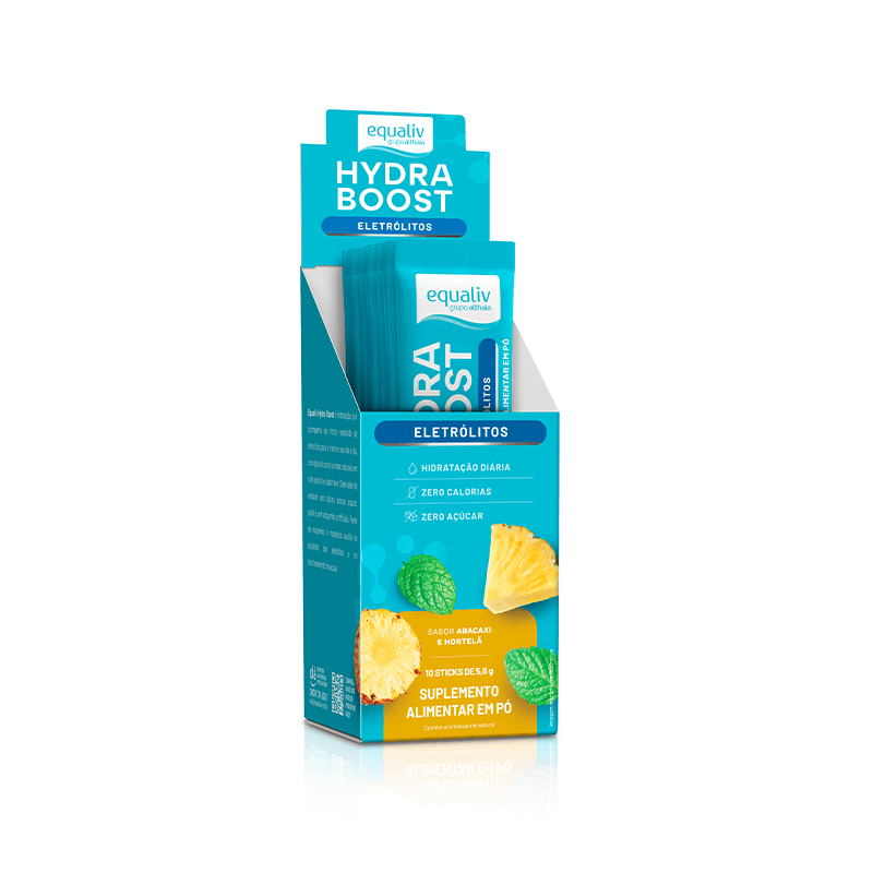 Hydra Boost Display (10 Sticks) - Abacaxi e Hortelã