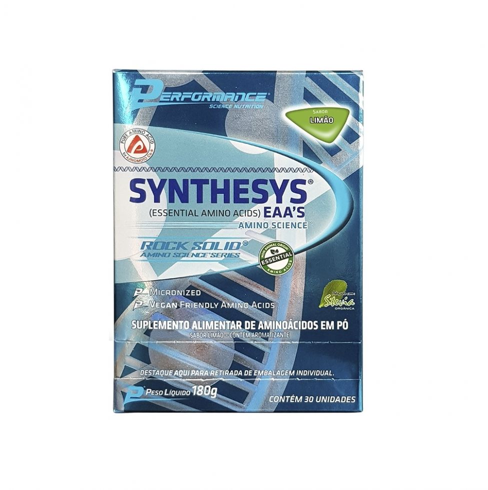 Synthesys (180g - 30 Sachês de 6g) - Limão