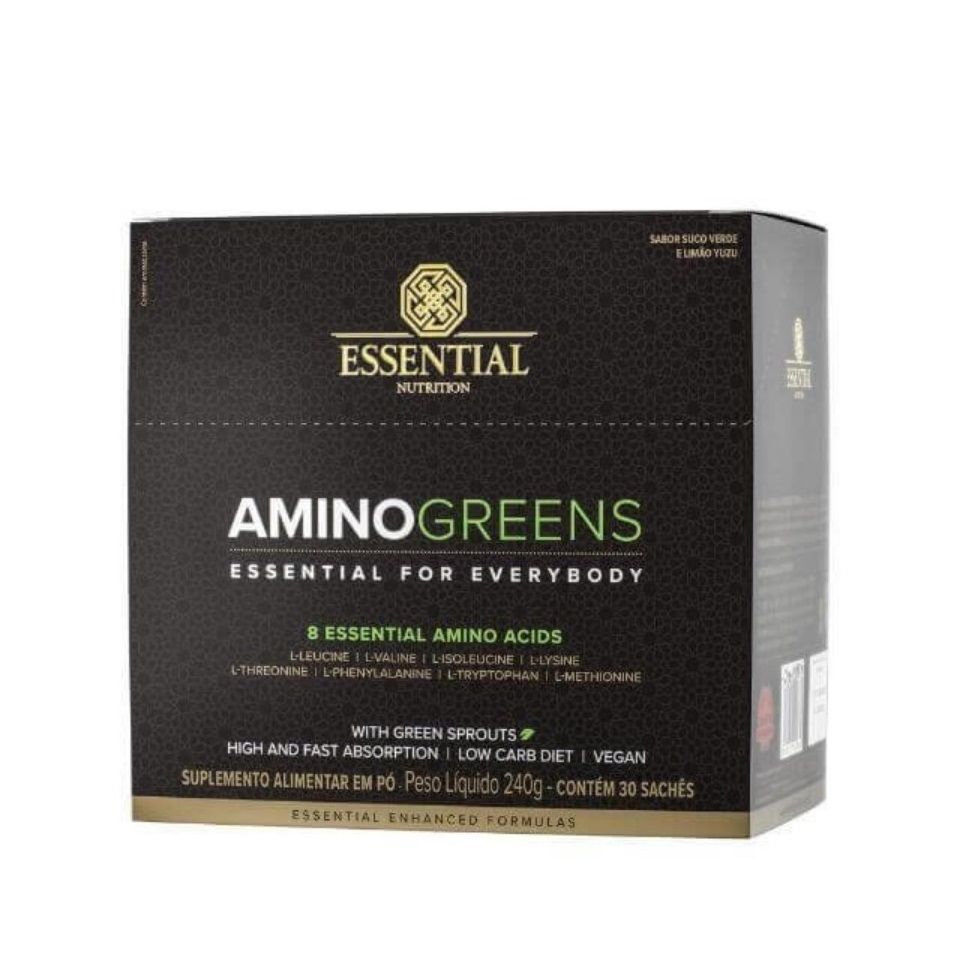 Amino Greens Display (30 Sachês - 8g)