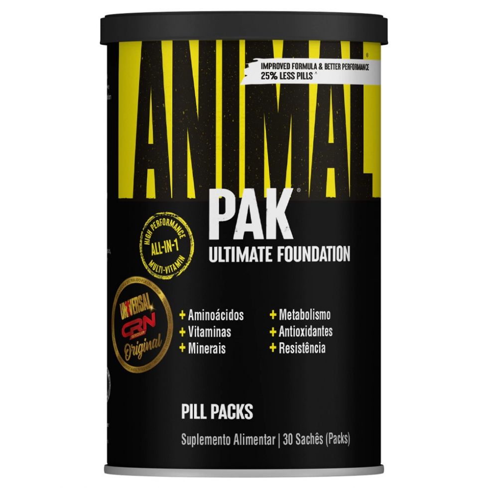 Animal Pak Ultimate Foundation (30 sachês)
