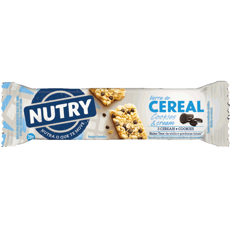 Barra de Cereal (22g) - Cookies & Cream (20g)