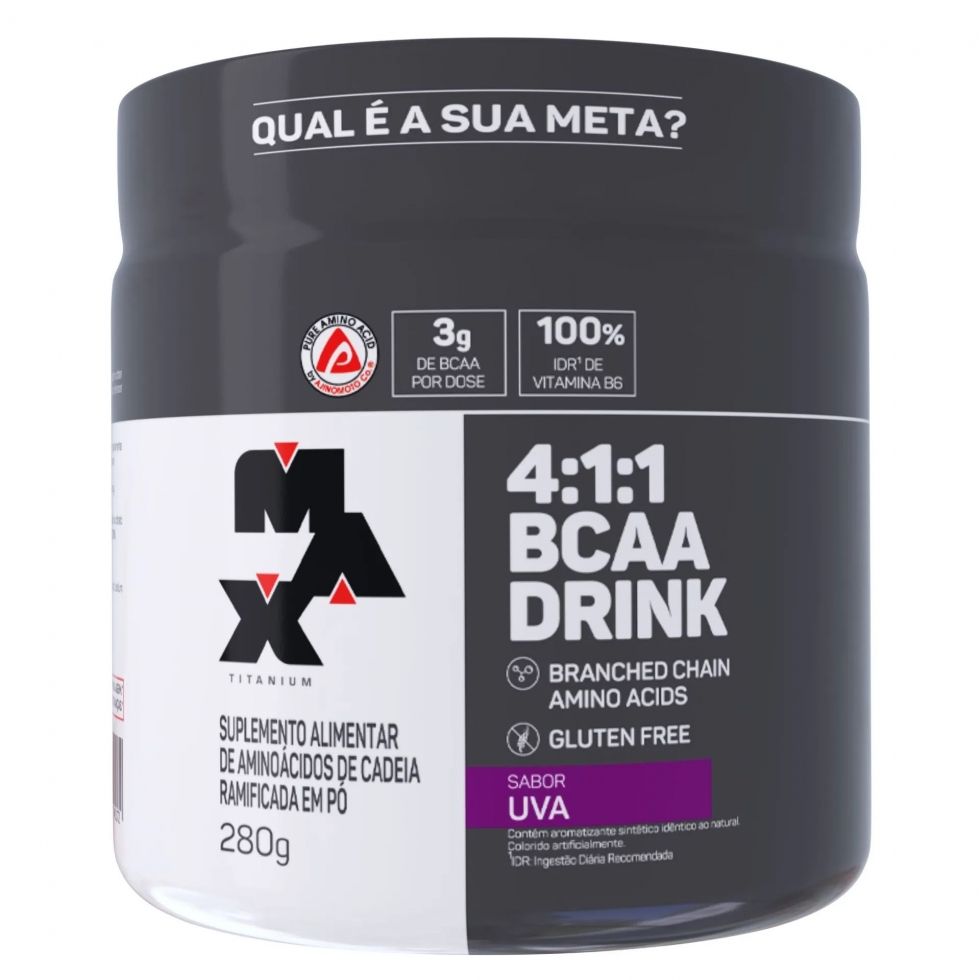 4:1:1 BCAA Drink (280g) - Sabor: Uva