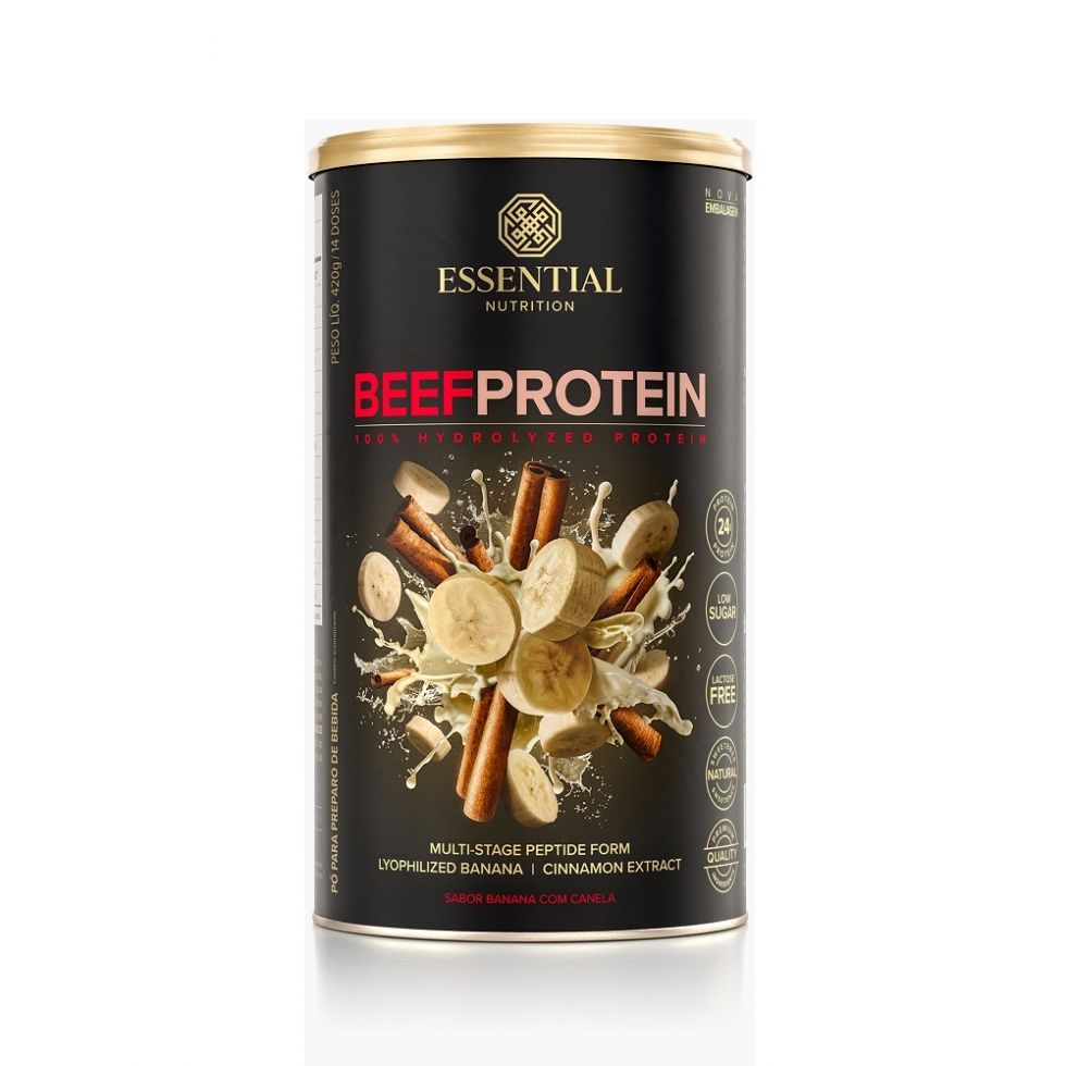 Beef Protein Hydrolyzed - Banana c/ Canela (420g)