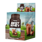 Best Whey Sachê (Display com 15 sachês - 35g) - Leite, cacau & avelã (sachê 40g)