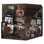Best Whey Sachê (Display com 15 sachês - 35g) - Double Chocolate (sachê 40g)