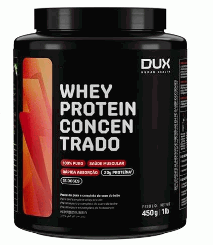 Whey Protein Concentrado Pote (450g) - Torta de Limão