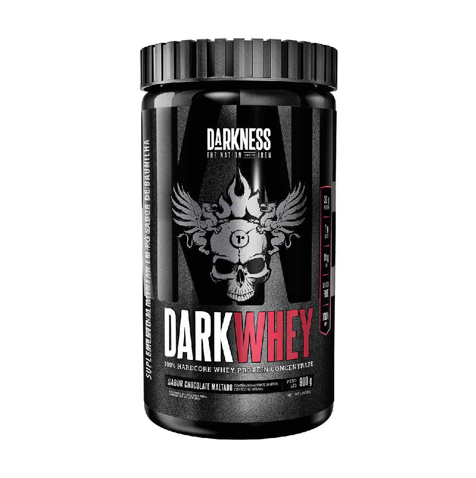 Dark Whey (900g) - Vencimento 31/08/2026 - Chocolate Maltado