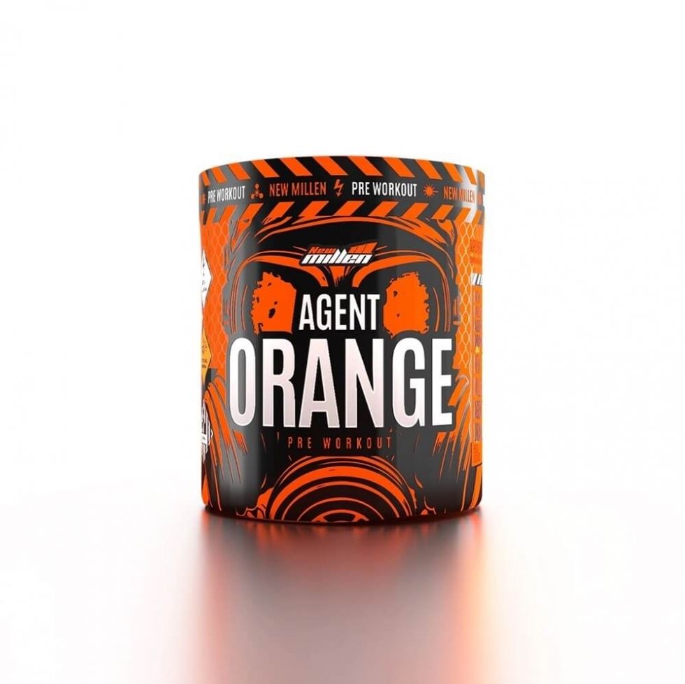 Agent Orange Pre Workout (250g) - Vencimento 10/09/2026 - Limão com Hortelã