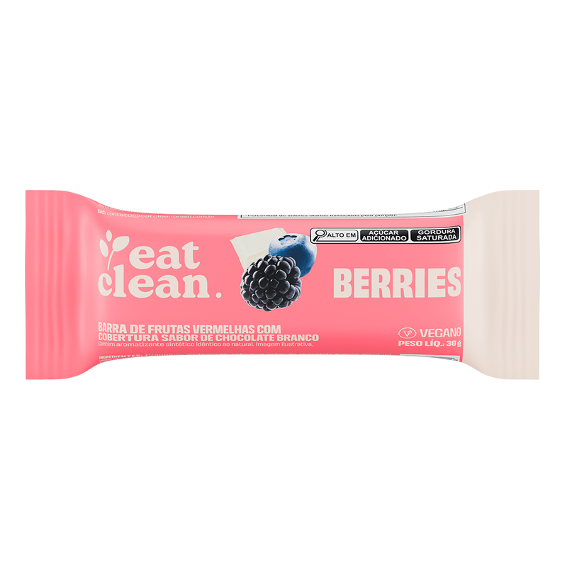 Barrinha de Proteina Eat Clean (30g) - Vencimento 25/08/2026 - Berries