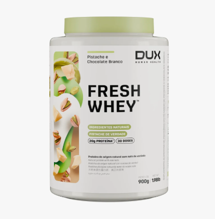 Fresh Whey (900g) - Vencimento 31/08/2026 - Pistache c/ Chocolate Branco