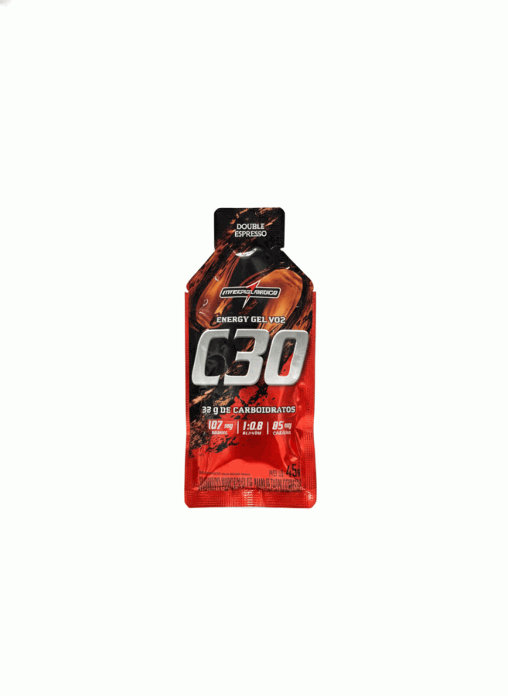 Vo2 Energy Gel C30 c/ Cafeína (45g) - Double Espresso