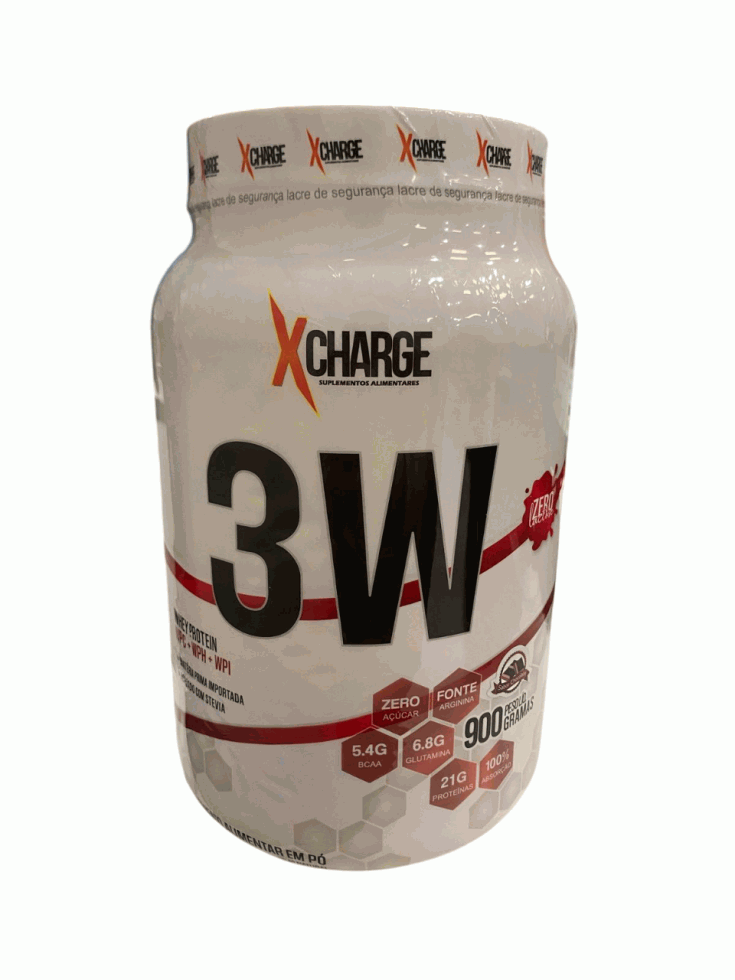 Whey 3W Zero Lactose (900g) - Baunilha