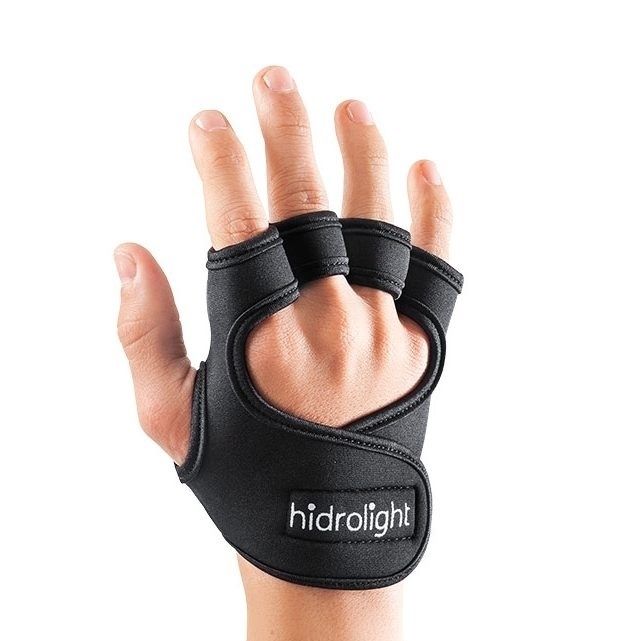 Luva de Neoprene com Debrum sem Polegar Preta - P