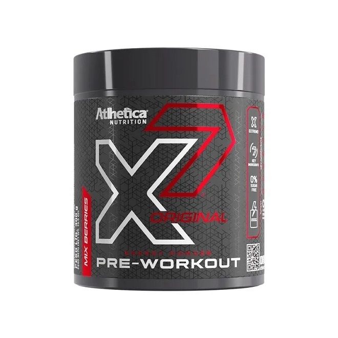 X7 Original Pre-Workout (300g) - Vencimento 01/08/2026 - Mix Berries