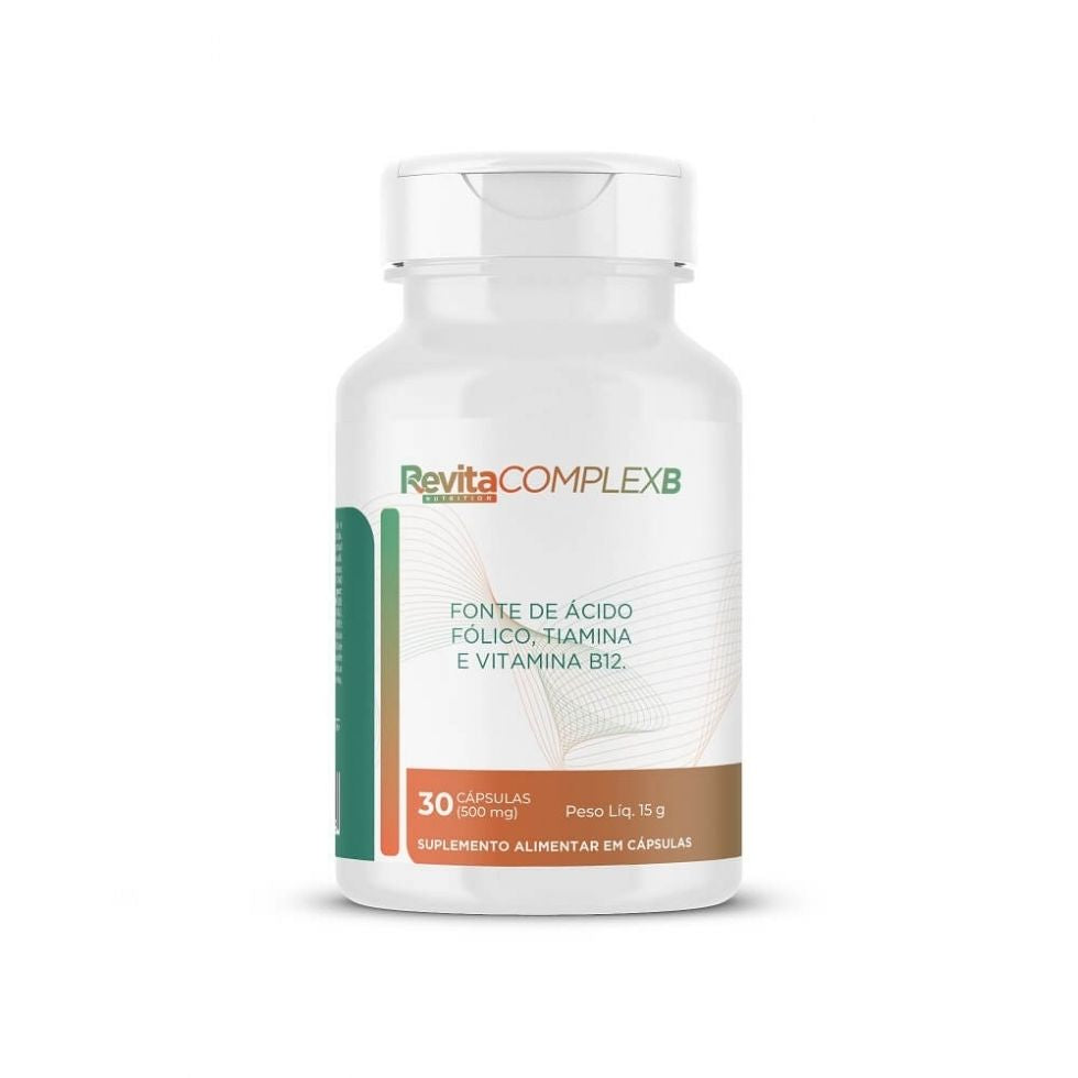 Revita ComplexB 500mg (30 caps) - Vencimento 30/09/2026