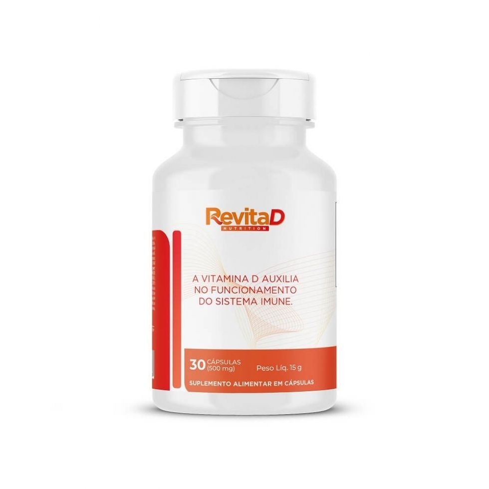 Revita D 500mg (30 caps) - Vencimento 31/08/2026