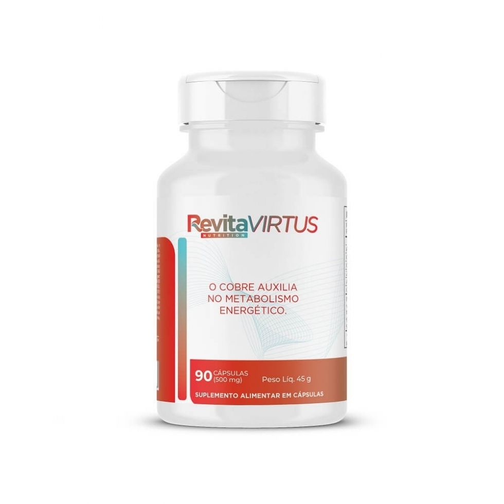 Revita Virtus 500mg (90 caps) - Vencimento 30/09/2026